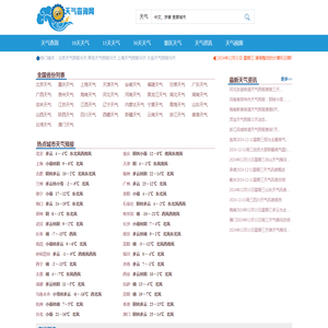 全国天气预报查询,未来10天